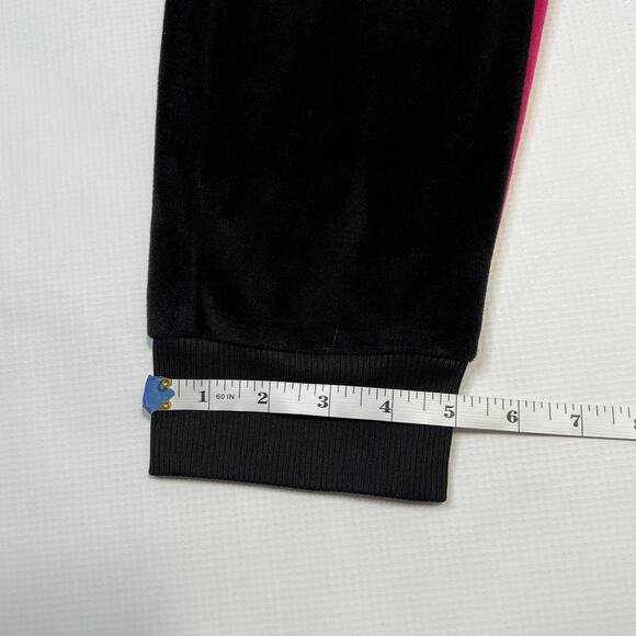 Converse Hoodie Pants Set Youth Large 12-13 Velour Pink Stripes Outfit Tracksuit - Picture 7 of 15